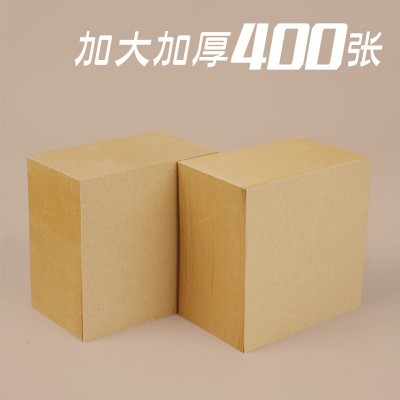 便利贴粘性强学生用纸砖牛皮纸创意超厚有粘性简约空白横线留言彩图4