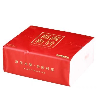 乔迁之喜纸巾抽福满新居装饰布置新房入伙搬新家用品入宅抽纸巾图5