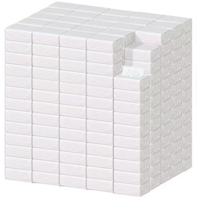 餐巾纸餐饮专用小方抽100包批发抽纸餐馆纸巾小包纸抽包邮工厂店图5