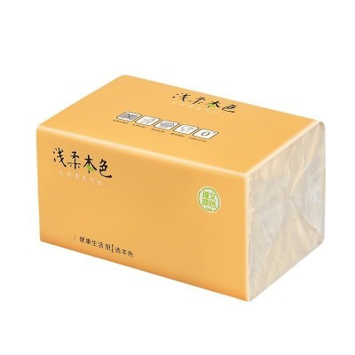 母婴本色抽纸整箱300张竹浆纸巾抽纸地摊餐巾卫生纸家用厂家批发图4