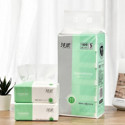 家用抽纸一提五包300张活动推广礼品纸巾卫生纸福利地推纸抽包邮图5