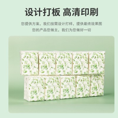 广告迷你小包面纸巾定 制广告手帕纸可印logo企业餐饮木浆面巾纸图5