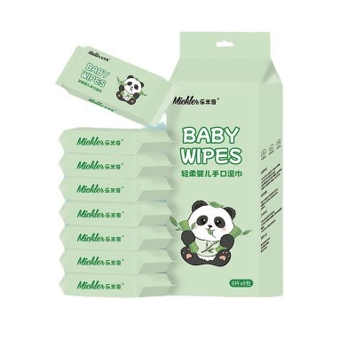 定制做超迷你湿巾随身装小包便携成人婴儿手口便携清洁湿纸巾厂家图4