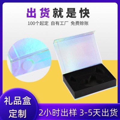 高档磁吸翻盖盒书型礼品盒定制 伴手礼首饰包装盒生日礼盒定制图2
