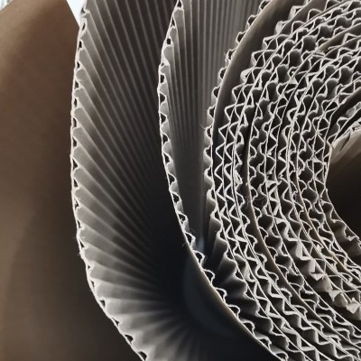 10张装包装纸卷包装箱纸皮 瓦楞纸卷打包纸皮 家具用保护纸皮纸卷图2