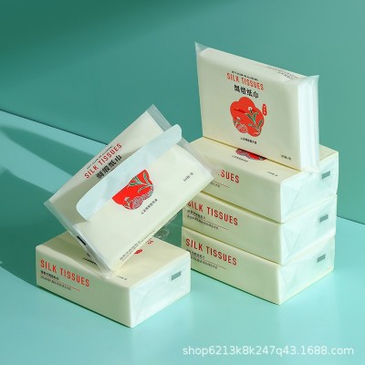 乳霜纸云柔巾抽纸工厂新生婴幼儿可保湿心柔纸专用代发整箱云柔巾