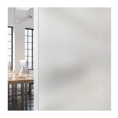 窗户玻璃贴纸自粘透光不透明卫生间浴室贴膜防窥磨砂小卷定制图3