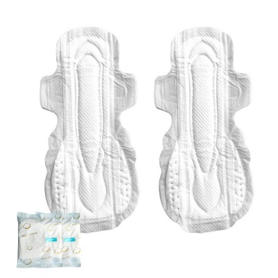 卫生巾片料定制代加工厂家姨妈巾日用夜用420mm透气轻薄瞬吸护垫图2