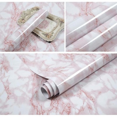 加厚家用厨房防油贴纸防水灶台橱柜浴室瓷砖旧家具翻新大理石贴纸图5