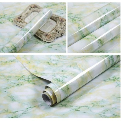 加厚家用厨房防油贴纸防水灶台橱柜浴室瓷砖旧家具翻新大理石贴纸图4