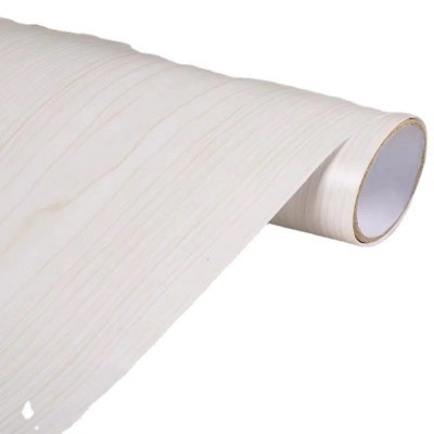 仿木纹贴纸自粘墙纸防潮衣柜子桌面桌子木门贴旧家具翻新壁纸pvc图5