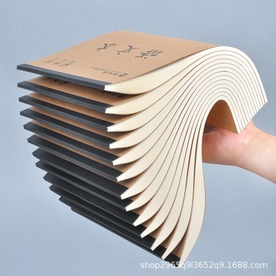 作业本批发16K单面初中小学生本子加厚语文本数学本英语本横格本图2