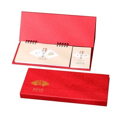 台历定制2025年新款高档周历礼盒装办公桌面摆件日历月历可印LOGO图3