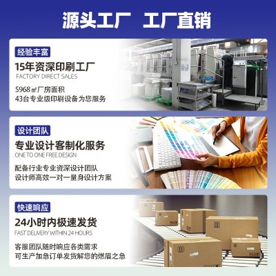 多款式高级感ins美甲背景卡纸大尺寸高级穿戴甲展示卡片说明印刷图4