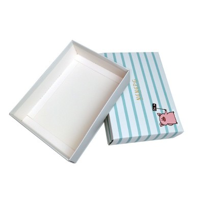 袜子卡通包装盒内衣内裤毛巾礼品盒天地盖开天窗纸盒饰品礼盒定做图2