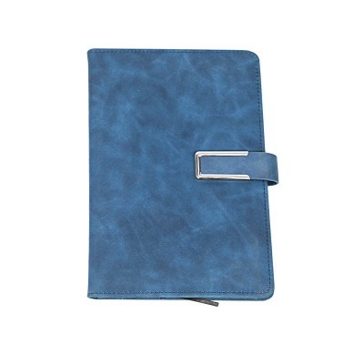 a5笔记本定制pu面时尚学生日记本U型扣软抄本 办公商务会议记事本图5