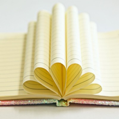 万事发创意彩虹炫彩笔记本小女生便携式减压小本子可爱记事留言本图4