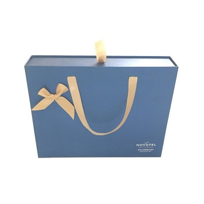 抽屉式礼盒定做酒店套装包装盒手提伴手礼品盒定制logo图2