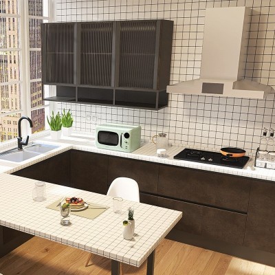 厨房家用防油烟墙纸耐高温加厚墙贴壁纸灶台瓷砖防水自粘贴纸