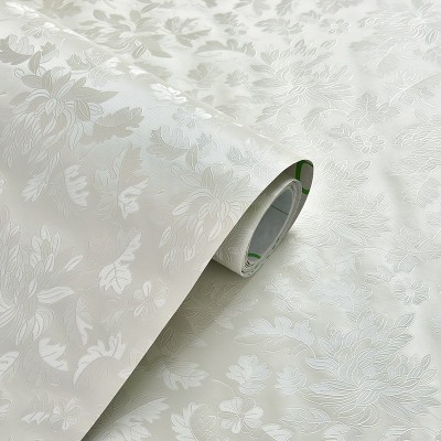 欧式自粘墙纸PVC壁纸加厚学生宿舍客厅卧室背景墙彩装膜3d墙贴纸图2
