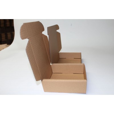 飞机盒T5加强B坑加厚硬纸箱包装盒牛皮纸盒30 21.5 5CM瓦楞厂图2