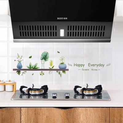 加厚厨房防油贴纸灶台自粘防水防潮防火耐高温油烟机墙面装饰贴膜