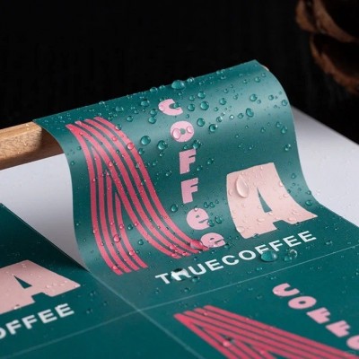 【2025热销】小批量定制不干胶标签✓食品级PET/PVC/ 可移胶铜版纸图4