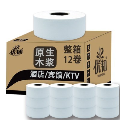 优韧大盘纸12卷珍宝大卷纸厕纸长卷筒纸卫生纸厂家自营 量大从优图3