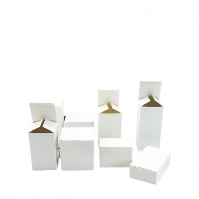 白盒定制长方形小盒子白卡纸数据线包装盒纸盒定做牛皮纸空白盒图2