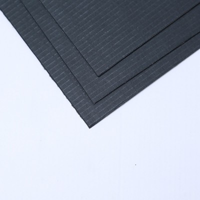 厂家直供黑色白色彩色坑纸板手机盒酒盒飞机盒 电子产品包装内衬图2