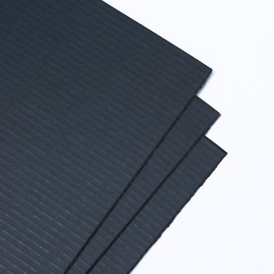 厂家直供黑色白色彩色坑纸板手机盒酒盒飞机盒 电子产品包装内衬图4