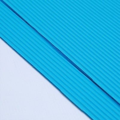 厂家直供彩色楞纸 彩虹色FSC加厚坑纸瓦楞纸 BC楞型手工瓦楞纸板图4