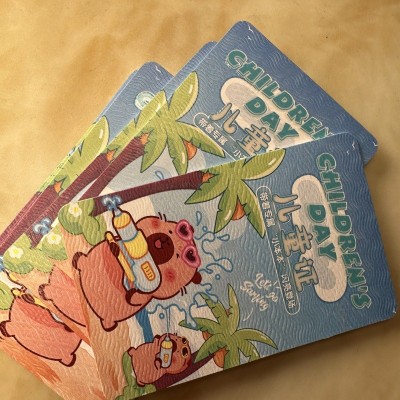 圆角小卡定制入园证工作证卡定制印刷明星周边小卡售后卡纸印刷图4