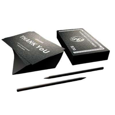 高档名片定制免费设计双面pvc透明个性创意商务卡片印刷铜版纸图4