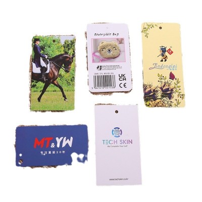 纸类标签价格牌 男女服装吊牌衣服商标通用加厚挂牌女装卡片设计图4