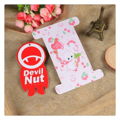 服装吊牌定做卡头对折纸卡发夹卡烫金吊牌各种工艺卡片免费设计图2