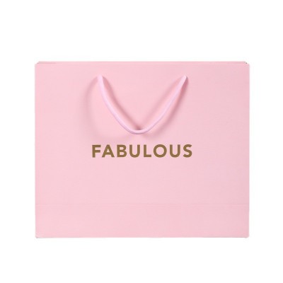 厂家直供礼品盒手提袋服装购物手提袋外卖广告包装袋免费设计包邮图4