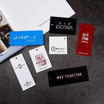 厂家定制儿童服装吊牌床上用品标签玩具类标签挂牌免费设计包邮图4