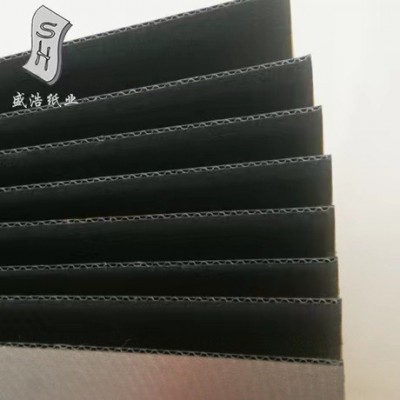 彩色瓦楞纸 白色坑纸 黑色纸板 红色坑纸板 牛皮纸板源头厂家图4