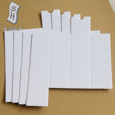 化妆品内衬白色瓦楞坑纸板