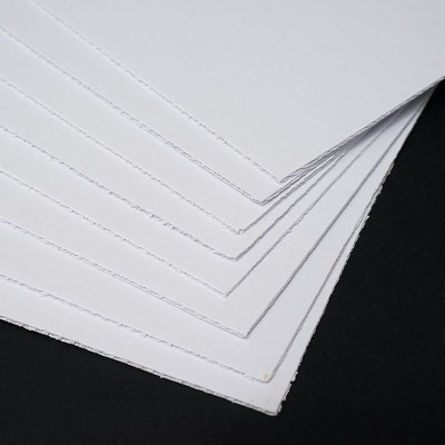 白色坑纸板化妆品内衬三层白色瓦楞纸黑色瓦楞纸彩色坑纸 厂家批发图3