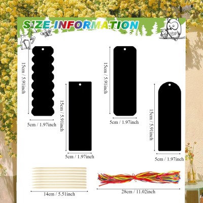 跨境DIY书签刮画纸 创意儿童手工书签刮刮画 白卡纸刮画本批发图4