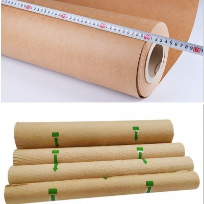 再生牛皮纸100g-500g黄色包装牛皮纸 浅色再生GRS牛皮纸 深色牛皮图4