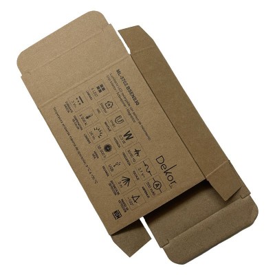 智能壁灯产品包装纸盒 牛皮纸裱坑瓦楞纸板灯具彩盒 加厚抗压印刷图3