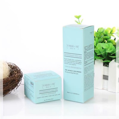 化妆品包装盒定制牛皮纸烫金烫银折叠纸盒通用护肤品包装彩盒印刷图3