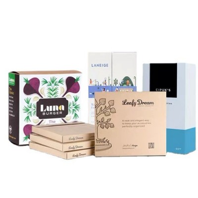 化妆品包装盒定制牛皮纸烫金烫银折叠纸盒通用护肤品包装彩盒印刷图5