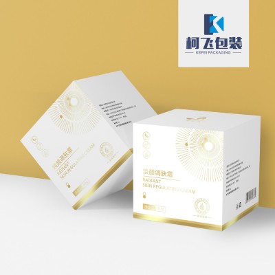 电子产品水果礼品包装盒化妆品金银卡盒飞机盒白卡面膜盒设计包邮图3