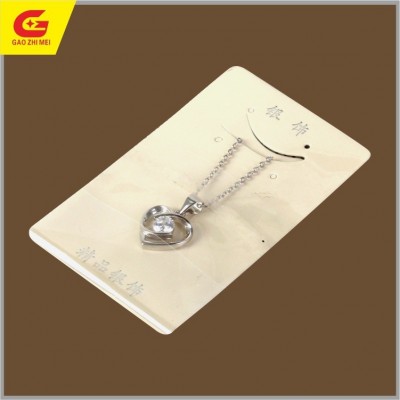 韩版耳环卡纸现货批发饰品纸卡项链耳钉卡LOGO印刷首饰卡纸图4