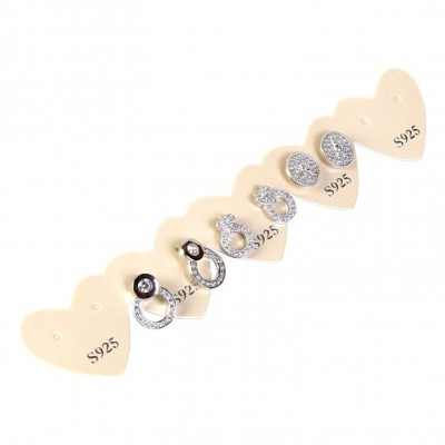 厂家直销 耳钉卡纸 DIY铜版纸 纸质标签定吊卡 心形纸卡批发图5