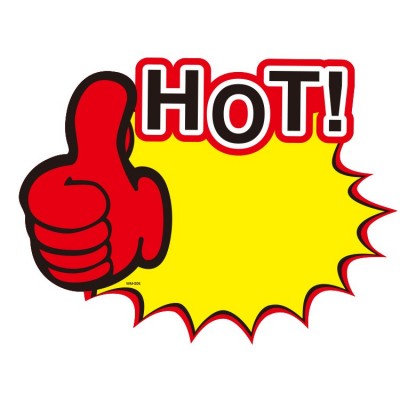 英文爆炸贴商品标价牌价格标签超市水果促销牌价钱广告 纸现货大号图5